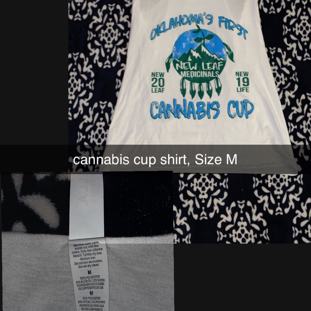 cannabis cup tank top